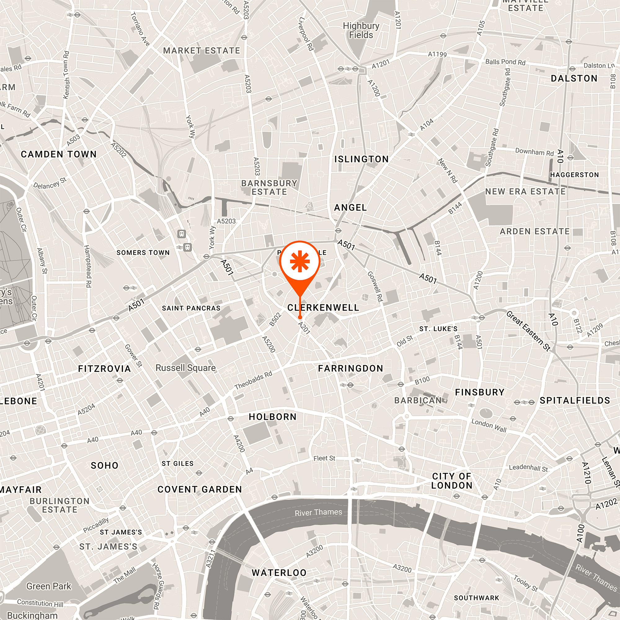 Office Location Map