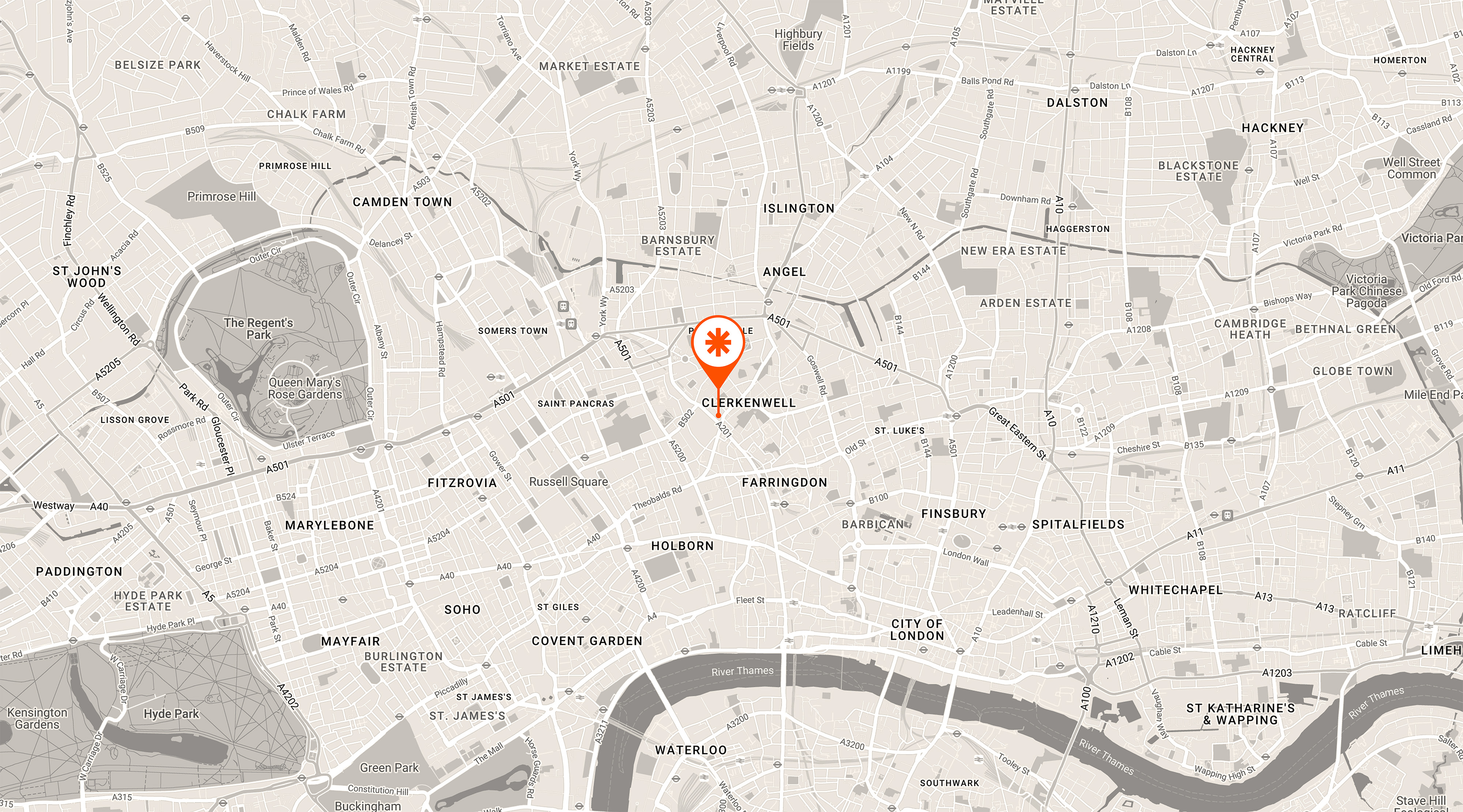 Office Location Map