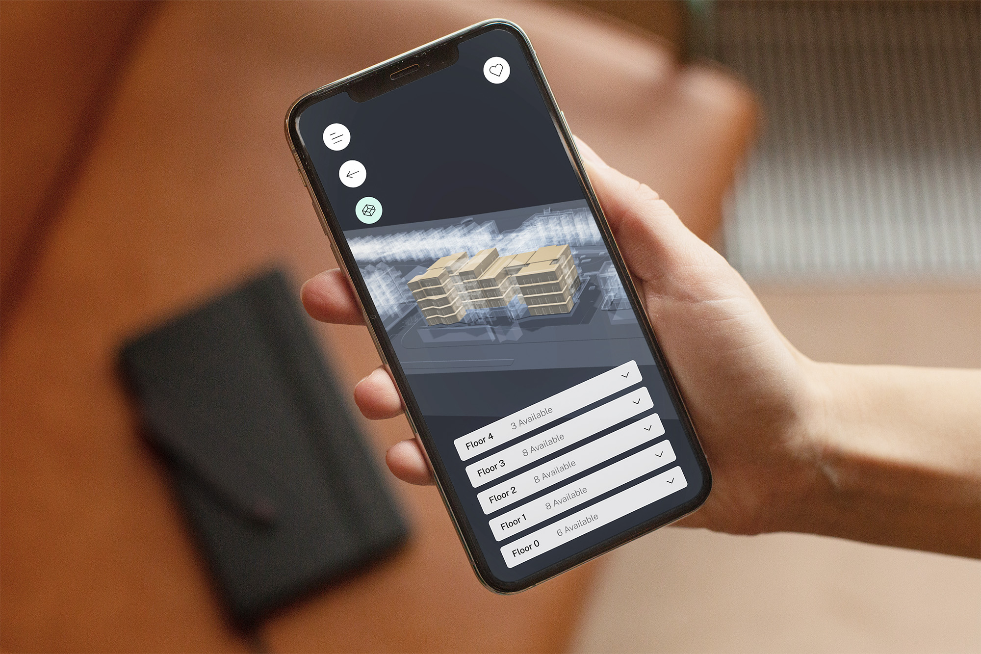 Canalside Quarter web app on mobile